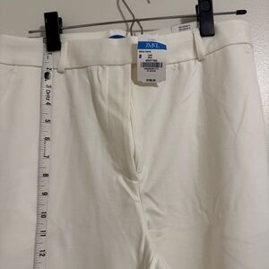 Ivory Wide-Leg Pants